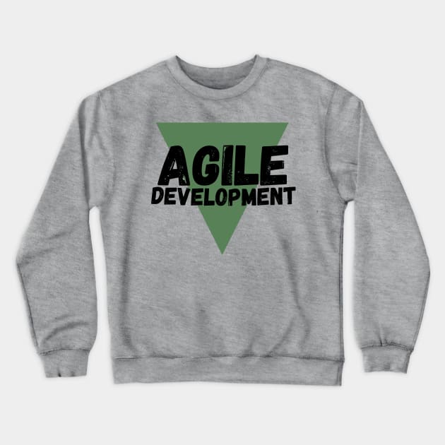 Agile Development Crewneck Sweatshirt by Viz4Business